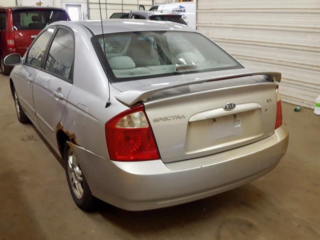 KNAFE121755102555 - 2005 KIA SPECTRA LX  photo 3