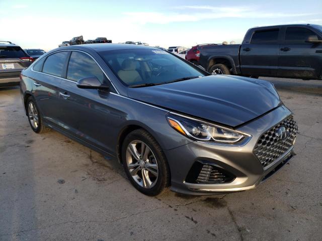 5NPE34AF7KH747365 - 2019 HYUNDAI SONATA LIMITED GRAY photo 4