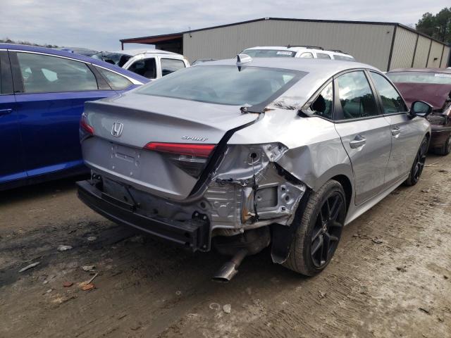 2HGFE2F5XNH510998 - 2022 HONDA CIVIC SPORT Silber Foto 3