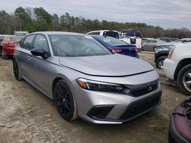 2HGFE2F5XNH510998 - 2022 HONDA CIVIC SPORT Silber Foto 4