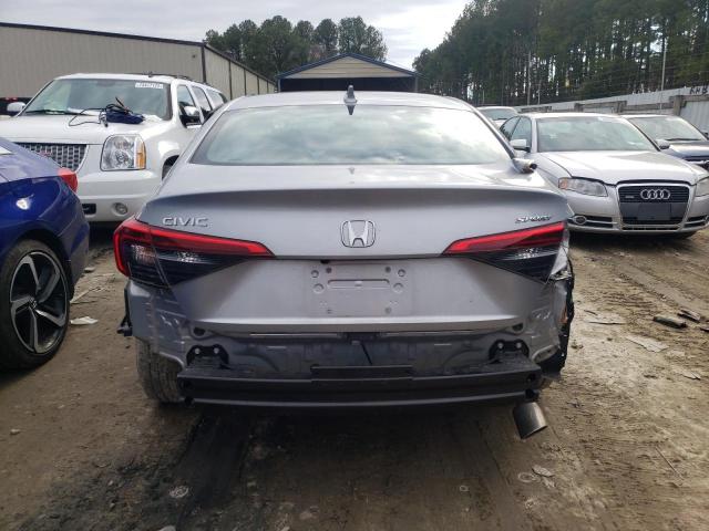 2HGFE2F5XNH510998 - 2022 HONDA CIVIC SPORT Silber Foto 6