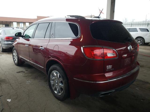 5GAKRCKD6HJ323783 - 2017 BUICK ENCLAVE RED photo 2