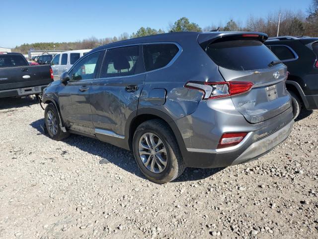 5NMS2CAD6KH028491 - 2019 HYUNDAI SANTA FE SE GRAY photo 2