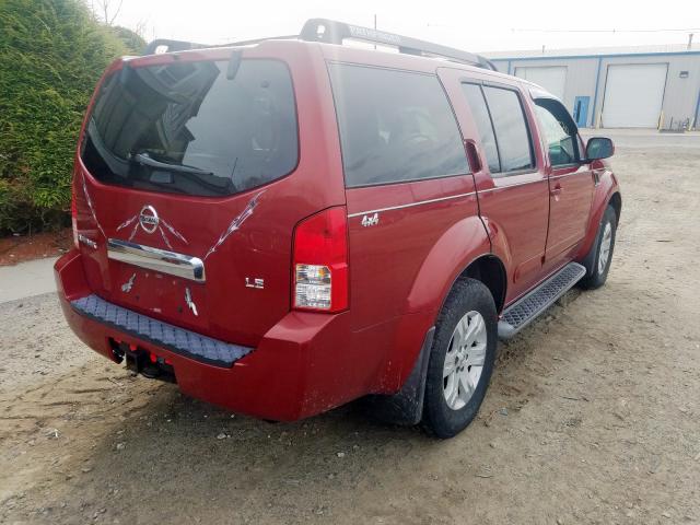 5N1AR18W35C720628 - 2005 NISSAN PATHFINDER LE  ფოტო 4