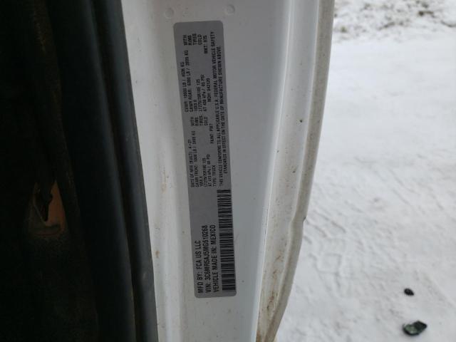 3C6MR5AJ5MG610268 - 2021 RAM 2500 TRADESMAN Biały zdjęcie 12