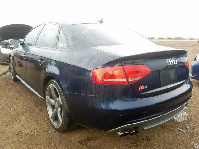 WAUBGAFL6BA169218 - 2011 AUDI S4 PREMIUM PLUS  photo 3