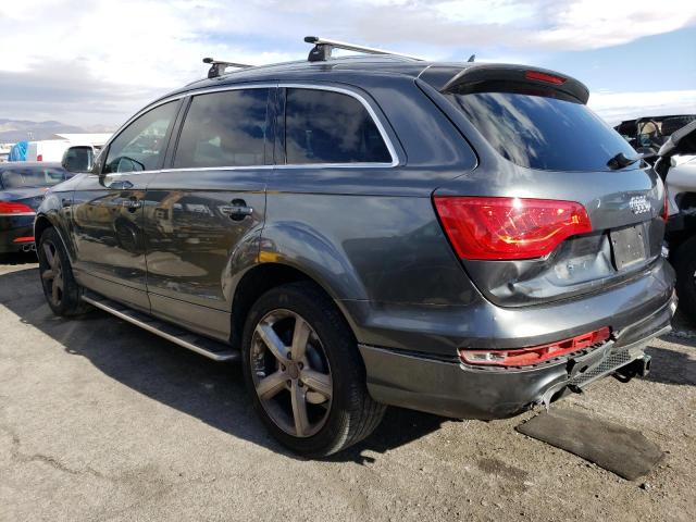 WA1DGAFE9CD004836 - 2012 AUDI Q7 PRESTIGE GRAY photo 2