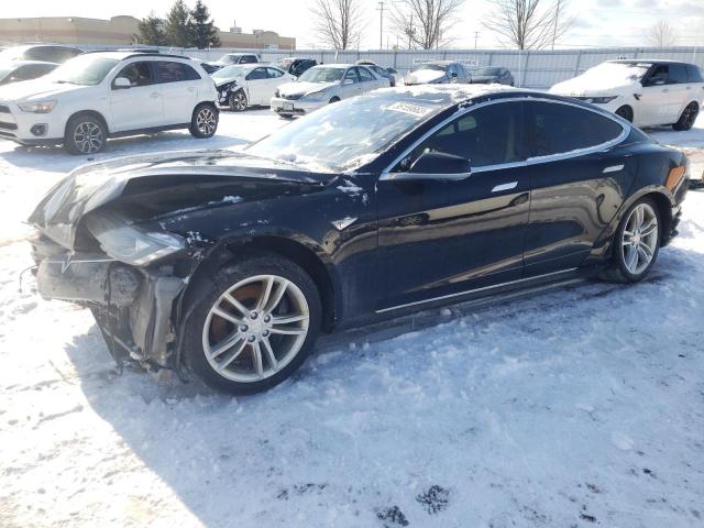 5YJSA1H19EFP43726 - 2014 TESLA MODEL S Qara foto 1