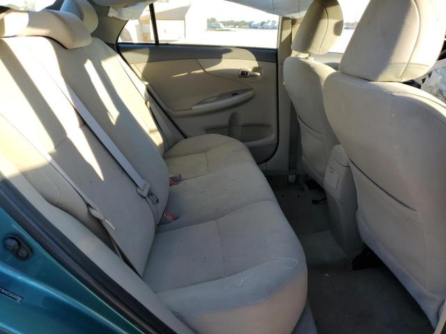 2T1BU4EE5AC402984 - 2010 TOYOTA COROLLA BASE BLUE photo 10