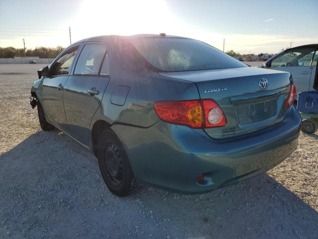 2T1BU4EE5AC402984 - 2010 TOYOTA COROLLA BASE BLUE photo 2