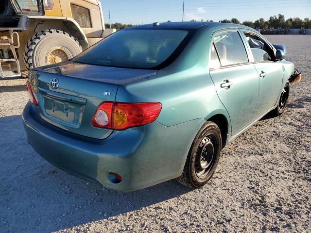 2T1BU4EE5AC402984 - 2010 TOYOTA COROLLA BASE BLUE photo 3