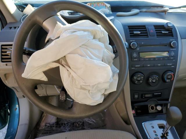 2T1BU4EE5AC402984 - 2010 TOYOTA COROLLA BASE BLUE photo 8