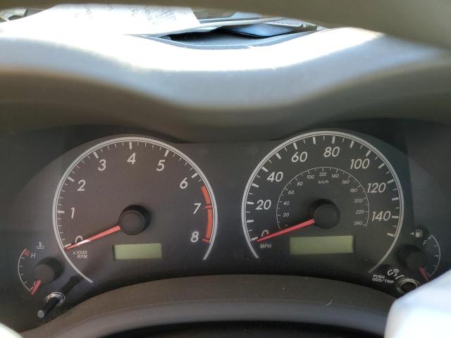 2T1BU4EE5AC402984 - 2010 TOYOTA COROLLA BASE BLUE photo 9