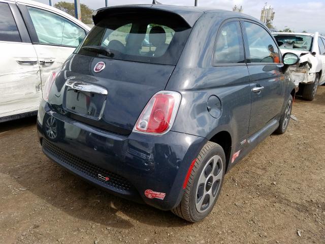 3C3CFFGE0HT600522 - 2017 FIAT 500 ELECTRIC  photo 4