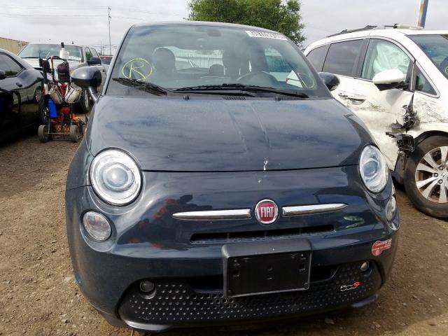 3C3CFFGE0HT600522 - 2017 FIAT 500 ELECTRIC  photo 9