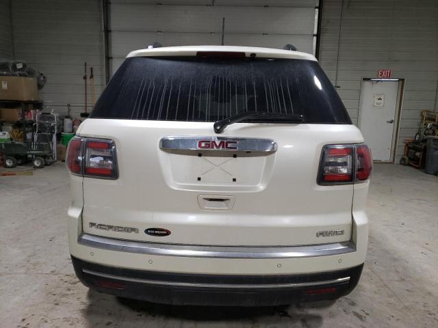 1GKKVRKDXEJ148029 - 2014 GMC ACADIA SLT-1 WHITE photo 6