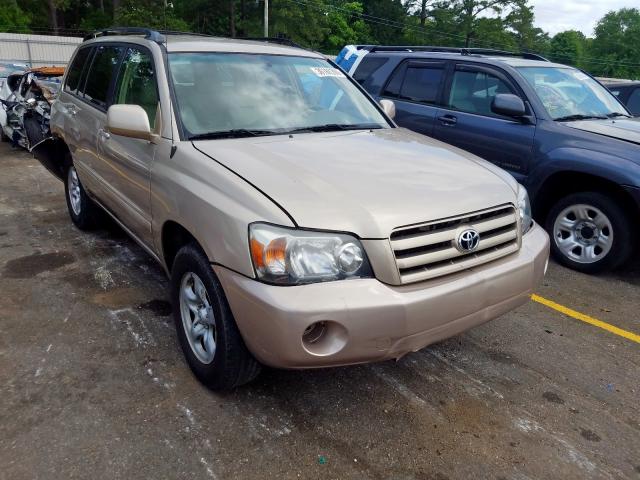 JTEGD21A340077534 - 2004 TOYOTA HIGHLANDER  photo 1