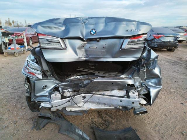 WBAJA9C51KB399003 - 2019 BMW 530E SILVER photo 6