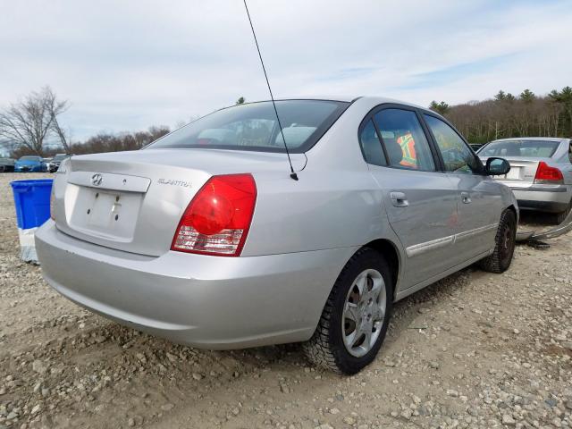 KMHDN46D74U785566 - 2004 HYUNDAI ELANTRA GLS  photo 4