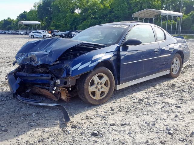 2G1WX12K539263128 - 2003 CHEVROLET MONTE CARLO SS  photo 2