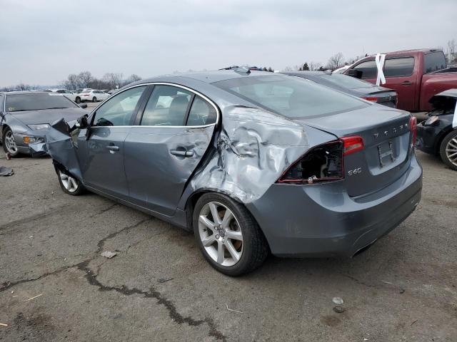 YV126MFK9G2409582 - 2016 VOLVO S60 PREMIER GRAY photo 2