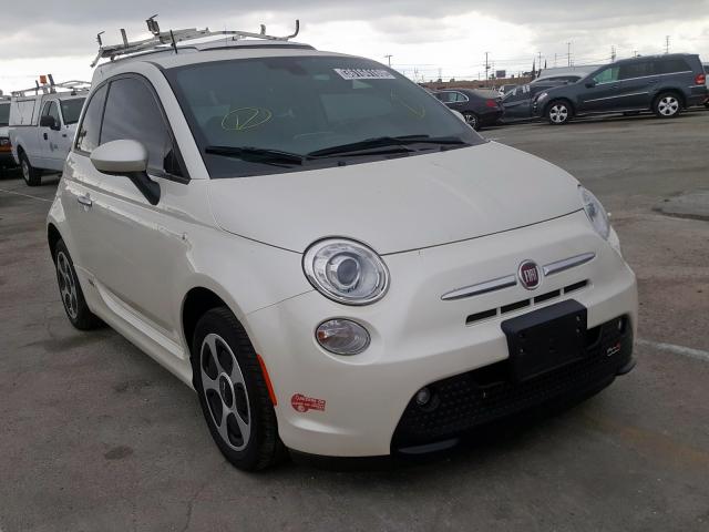 3C3CFFGE2HT598384 - 2017 FIAT 500 ELECTRIC  photo 1