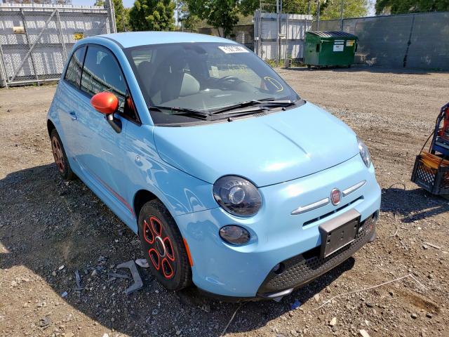 3C3CFFGE3HT598345 - 2017 FIAT 500 ELECTRIC  photo 1