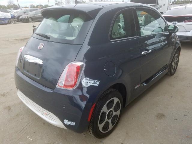 3C3CFFGE9HT526193 - 2017 FIAT 500 ELECTRIC  photo 4