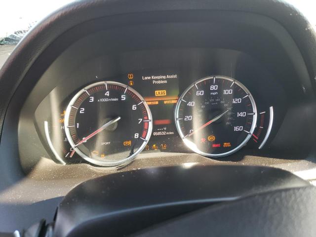19UUB2F68KA005920 - 2019 ACURA TLX TECHNOLOGY WHITE photo 9