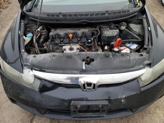 2HGFA1F67AH021483 - 2010 HONDA CIVIC LX-S Қара фото 11