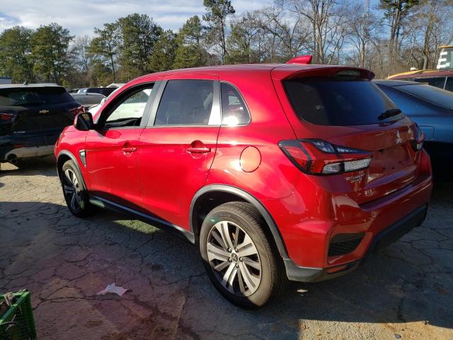 JA4APUAU1MU028441 - 2021 MITSUBISHI OUTLANDER ES RED photo 2