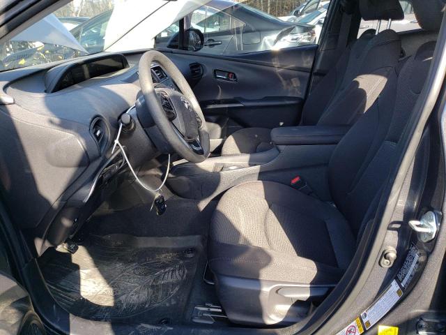 JTDKARFU5L3119119 - 2020 TOYOTA PRIUS L GRAY photo 7