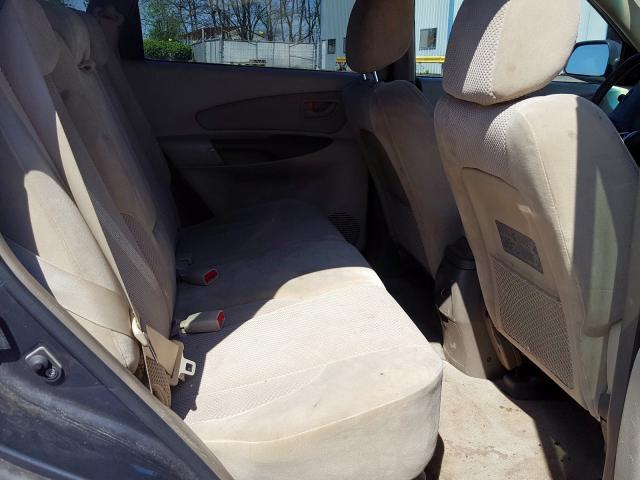 KM8JN72D98U813884 - 2008 HYUNDAI TUCSON SE  photo 6