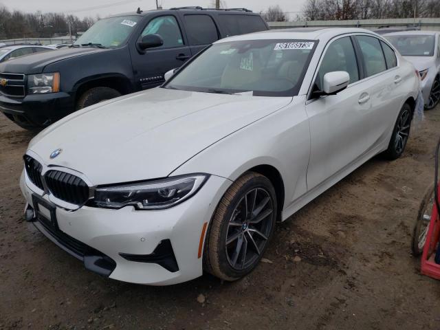 3MW5R7J07M8C07397 - 2021 BMW 330XI Blanco foto 1