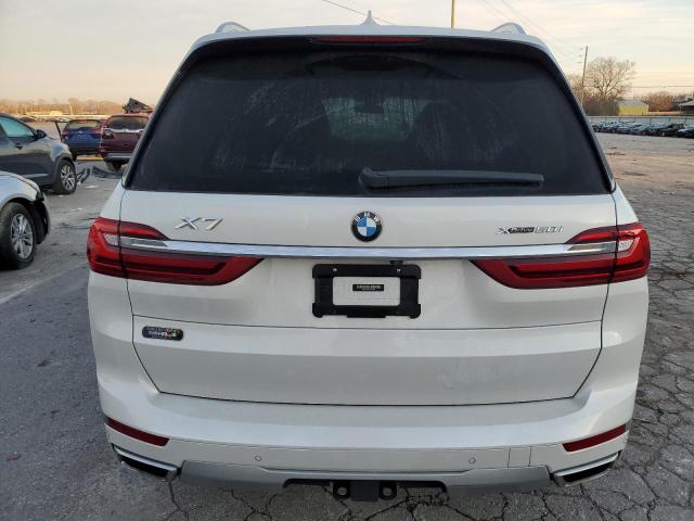 5UXCX4C55KLS35629 - 2019 BMW X7 XDRIVE50I WHITE photo 6