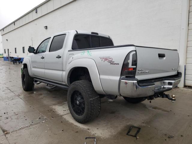 3TMLU4EN1AM049817 - 2010 TOYOTA TACOMA DOUBLE CAB 银色 照片 2