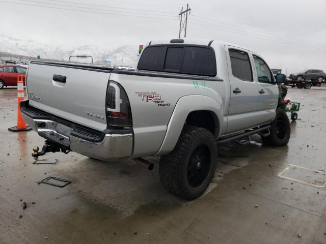 3TMLU4EN1AM049817 - 2010 TOYOTA TACOMA DOUBLE CAB 银色 照片 3