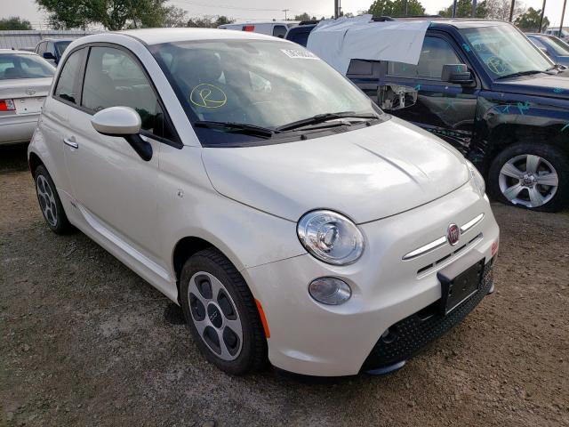 3C3CFFGE3HT586096 - 2017 FIAT 500 ELECTRIC  photo 1