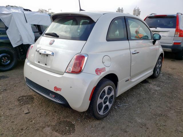 3C3CFFGE3HT586096 - 2017 FIAT 500 ELECTRIC  photo 4