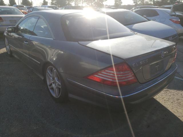 WDBPJ75J76A047405 - 2006 MERCEDES-BENZ CL 500 GRAY photo 2