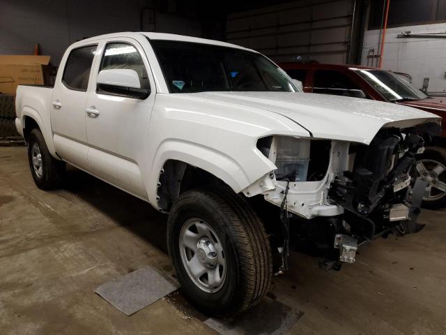 3TMCZ5ANXMM444869 - 2021 TOYOTA TACOMA DOUBLE CAB WHITE photo 4