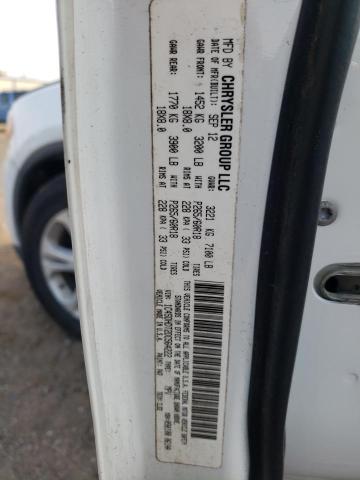 1C4SDHDT2DC564222 - 2013 DODGE DURANGO CREW WHITE photo 13