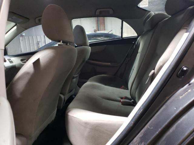 2T1BU4EE3BC725643 - 2011 TOYOTA COROLLA BASE GRAY photo 10