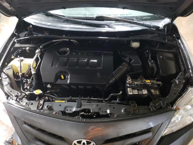 2T1BU4EE3BC725643 - 2011 TOYOTA COROLLA BASE GRAY photo 11