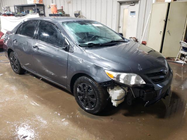 2T1BU4EE3BC725643 - 2011 TOYOTA COROLLA BASE GRAY photo 4