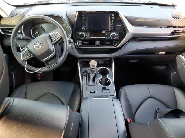 5TDGZRAH5NS137002 - 2022 TOYOTA HIGHLANDER XLE ვერცხლისფერი ფოტო 8