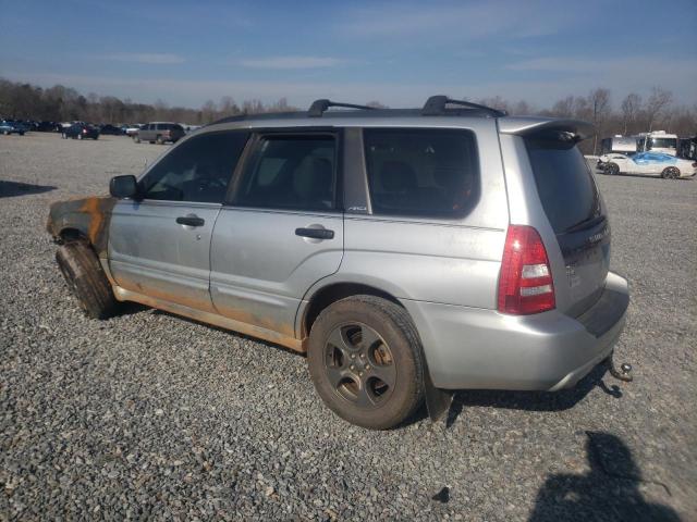 JF1SG656X4H740852 - 2004 SUBARU FORESTER 2.5XS Серебристый фото 2