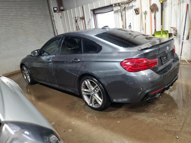 WBA4J7C57JBB98855 - 2018 BMW 440XI GRAN COUPE GRAY photo 2