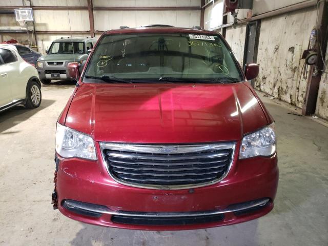 2C4RC1BG3ER232247 - 2014 CHRYSLER TOWN & COU TOURING RED photo 5