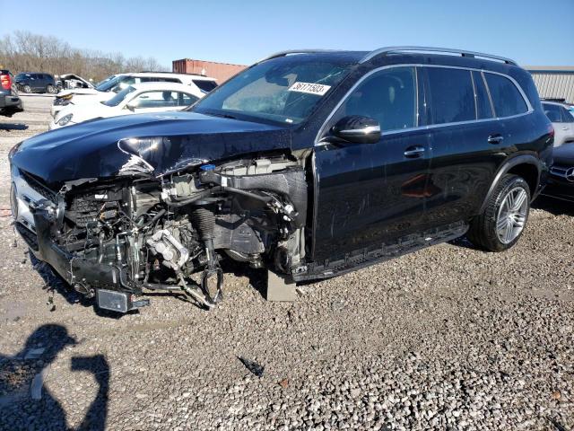 4JGFF5KE7NA605807 - 2022 MERCEDES-BENZ GLS 450 4MATIC BLACK photo 1